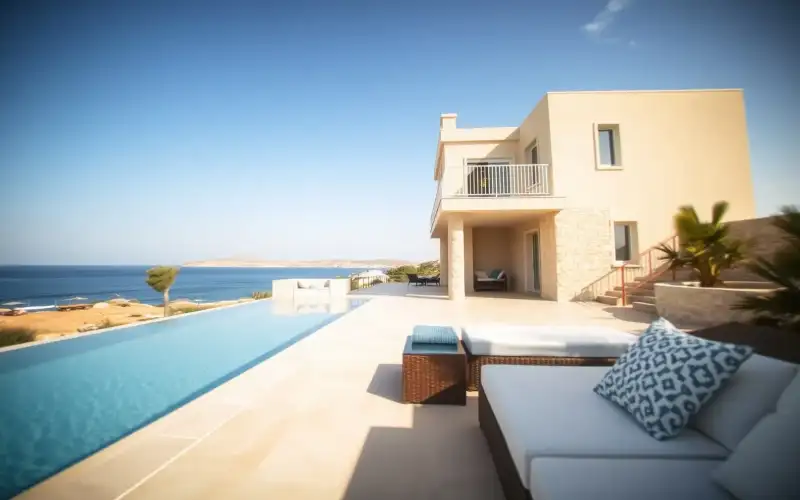 Explore Paphos's historic charm: discover stunning villas and apartments near UNESCO sites and beautiful beaches