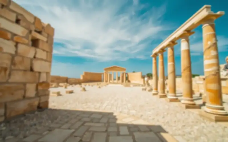 Explore ancient history at Paphos Archaeological Park, a stunning UNESCO World Heritage site on Cyprus's beautiful coast