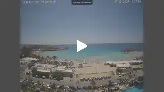 Thumbnail May 27, 2026 08:00 Ayia Napa Cyprus - Nissi Beach Panorama