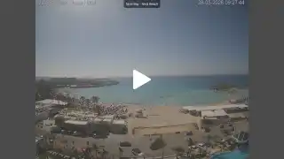 Thumbnail May 28, 2026 07:00 Ayia Napa Cyprus - Nissi Beach Panorama