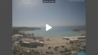 Thumbnail June 7, 2026 07:00 Ayia Napa Cyprus - Nissi Beach Panorama
