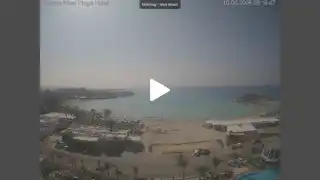 Thumbnail June 10, 2026 07:00 Ayia Napa Cyprus - Nissi Beach Panorama