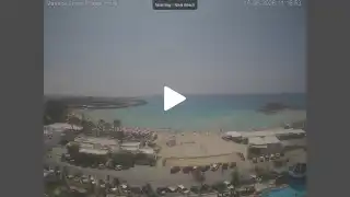 Thumbnail June 10, 2026 09:00 Ayia Napa Cyprus - Nissi Beach Panorama