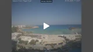Thumbnail June 20, 2026 15:00 Ayia Napa Cyprus - Nissi Beach Panorama