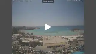 Thumbnail June 21, 2026 08:00 Ayia Napa Cyprus - Nissi Beach Panorama