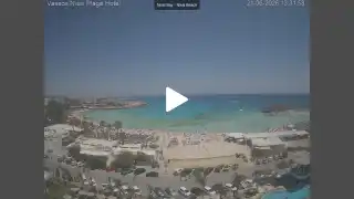 Thumbnail June 21, 2026 11:00 Ayia Napa Cyprus - Nissi Beach Panorama