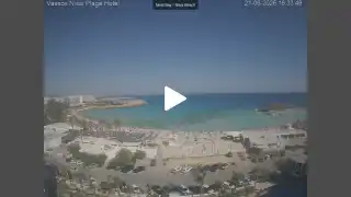 Thumbnail June 21, 2026 14:00 Ayia Napa Cyprus - Nissi Beach Panorama