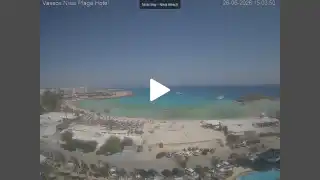 Thumbnail June 26, 2026 12:00 Ayia Napa Cyprus - Nissi Beach Panorama