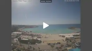 Thumbnail June 30, 2026 07:00 Ayia Napa Cyprus - Nissi Beach Panorama