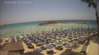 Thumbnail July 9, 2026 09:00 Ayia Napa Cyprus - Nissi Beach
