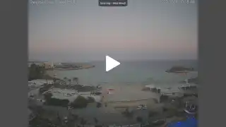 Thumbnail July 10, 2026 18:00 Ayia Napa Cyprus - Nissi Beach Panorama