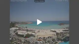 Thumbnail July 11, 2026 11:00 Ayia Napa Cyprus - Nissi Beach Panorama