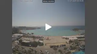 Thumbnail July 12, 2026 07:00 Ayia Napa Cyprus - Nissi Beach Panorama