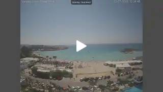 Thumbnail July 12, 2026 08:00 Ayia Napa Cyprus - Nissi Beach Panorama