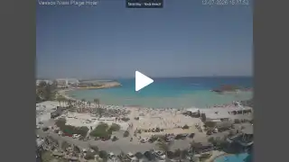 Thumbnail July 12, 2026 13:00 Ayia Napa Cyprus - Nissi Beach Panorama