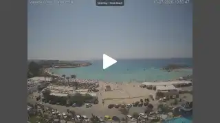 Thumbnail July 13, 2026 08:00 Ayia Napa Cyprus - Nissi Beach Panorama