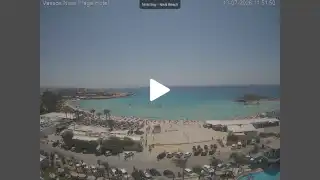 Thumbnail July 13, 2026 09:00 Ayia Napa Cyprus - Nissi Beach Panorama