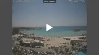 Thumbnail July 14, 2026 09:00 Ayia Napa Cyprus - Nissi Beach Panorama