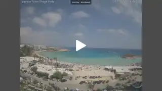 Thumbnail July 19, 2026 12:00 Ayia Napa Cyprus - Nissi Beach Panorama