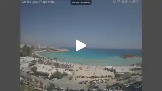 Thumbnail July 20, 2026 12:00 Ayia Napa Cyprus - Nissi Beach Panorama