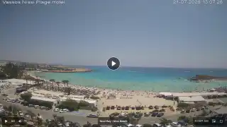 Thumbnail July 21, 2026 10:00 Ayia Napa Cyprus - Nissi Beach Panorama