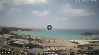 Thumbnail July 22, 2026 08:00 Ayia Napa Cyprus - Nissi Beach Panorama