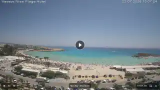 Thumbnail July 22, 2026 10:00 Ayia Napa Cyprus - Nissi Beach Panorama