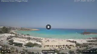 Thumbnail July 22, 2026 11:00 Ayia Napa Cyprus - Nissi Beach Panorama