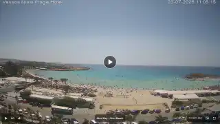 Thumbnail July 23, 2026 08:00 Ayia Napa Cyprus - Nissi Beach Panorama