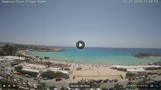 Thumbnail July 23, 2026 09:00 Ayia Napa Cyprus - Nissi Beach Panorama