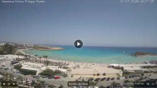 Thumbnail July 23, 2026 11:00 Ayia Napa Cyprus - Nissi Beach Panorama