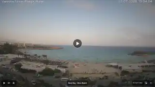 Thumbnail July 23, 2026 16:00 Ayia Napa Cyprus - Nissi Beach Panorama
