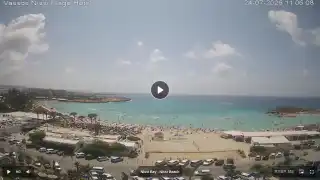 Thumbnail July 24, 2026 08:00 Ayia Napa Cyprus - Nissi Beach Panorama