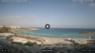 Thumbnail July 24, 2026 15:00 Ayia Napa Cyprus - Nissi Beach Panorama