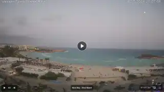 Thumbnail July 24, 2026 17:00 Ayia Napa Cyprus - Nissi Beach Panorama