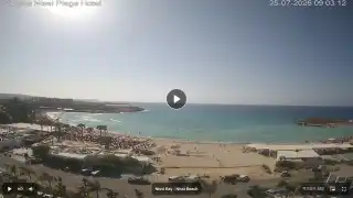 Thumbnail July 25, 2026 06:00 Ayia Napa Cyprus - Nissi Beach Panorama