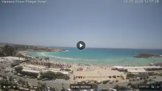 Thumbnail July 25, 2026 09:00 Ayia Napa Cyprus - Nissi Beach Panorama