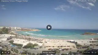 Thumbnail July 25, 2026 13:00 Ayia Napa Cyprus - Nissi Beach Panorama