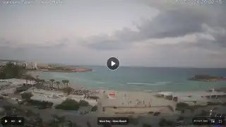 Thumbnail July 25, 2026 17:00 Ayia Napa Cyprus - Nissi Beach Panorama