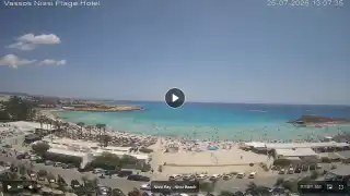 Thumbnail July 26, 2026 10:00 Ayia Napa Cyprus - Nissi Beach Panorama