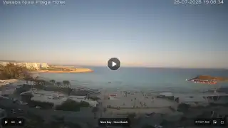 Thumbnail July 26, 2026 16:00 Ayia Napa Cyprus - Nissi Beach Panorama