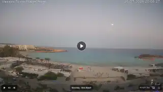 Thumbnail July 26, 2026 17:00 Ayia Napa Cyprus - Nissi Beach Panorama