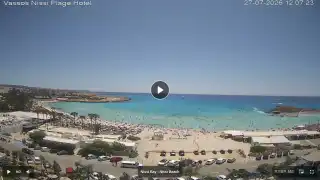 Thumbnail July 27, 2026 09:00 Ayia Napa Cyprus - Nissi Beach Panorama