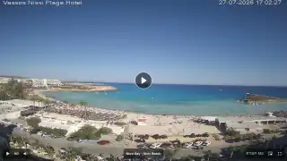 Thumbnail July 27, 2026 14:00 Ayia Napa Cyprus - Nissi Beach Panorama