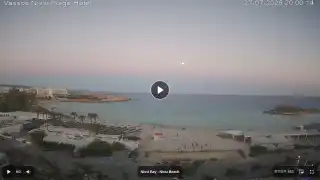 Thumbnail July 27, 2026 17:00 Ayia Napa Cyprus - Nissi Beach Panorama