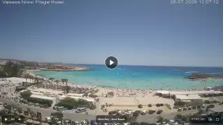 Thumbnail July 28, 2026 10:00 Ayia Napa Cyprus - Nissi Beach Panorama