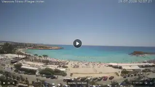 Thumbnail July 29, 2026 09:00 Ayia Napa Cyprus - Nissi Beach Panorama
