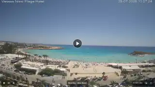 Thumbnail July 29, 2026 10:00 Ayia Napa Cyprus - Nissi Beach Panorama