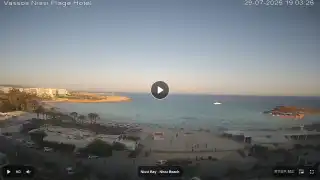 Thumbnail July 29, 2026 16:00 Ayia Napa Cyprus - Nissi Beach Panorama
