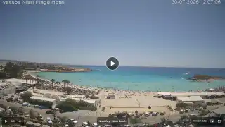 Thumbnail July 30, 2026 09:00 Ayia Napa Cyprus - Nissi Beach Panorama